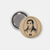 Metis Fridge Magnet Metis Hero Cuthbert Grant Cade (Recto/Verso)