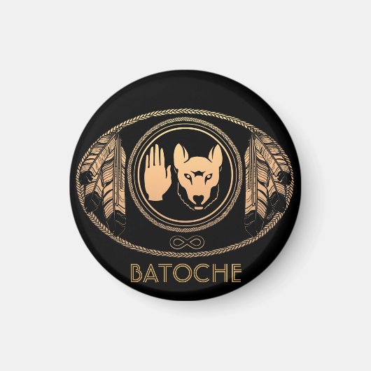 Metis Fridge Magnet Personalized Metis Flag Magnet Magneet (Voorkant)