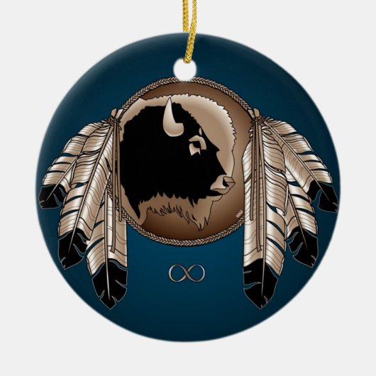 Metis Gifts Ornament First Nations Metis Keepsakes (Voorkant)