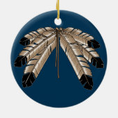 Metis Gifts Ornament First Nations Metis Keepsakes (Achterkant)