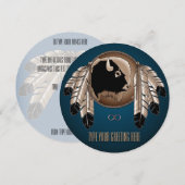 Metis Invitalized Native Art Kaarten (Voorkant / Achterkant)