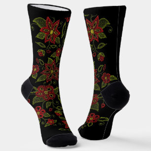 Metis Kunst Sokken Inheemse Kralen Sokken Customiz