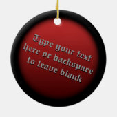 Metis Ornament Personalized First Nations Keepomwi (Achterkant)