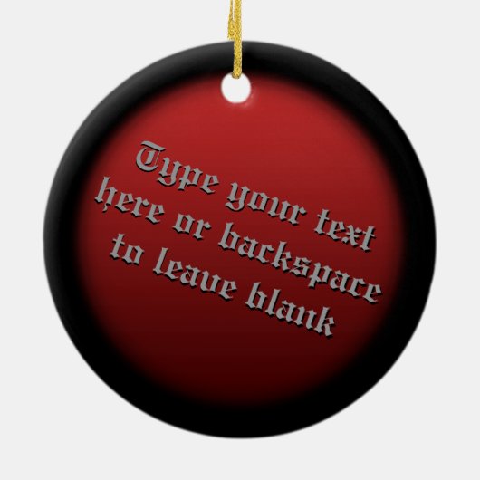 Metis Ornament Personalized First Nations Keepomwi (Achterkant)