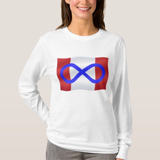 Metis Pride First Nations Metis Women's T-shirts (Voorkant)