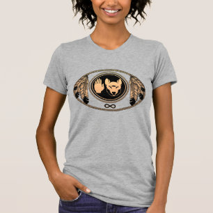 Metis Pride First Nations Rebellion Wolf T-shirts
