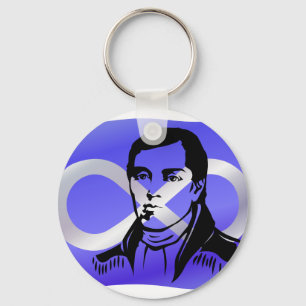 Metis Pride Sleutelhanger Metis Leader Cuthbert Gr