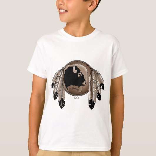 Metis Pride T-shirt pour enfants Première nation A (Devant)