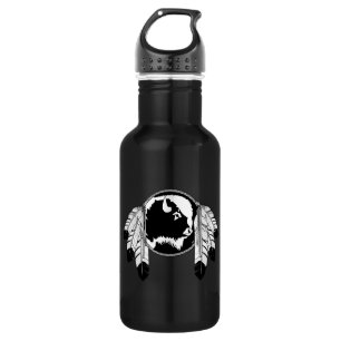 Metis Spirit Animal Native Art Waterfles