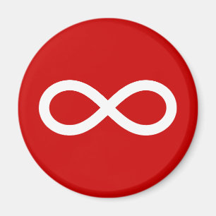 Metis vlag, Métis vlag Magneet