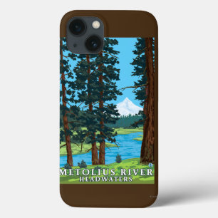 Metolius River Headwaters, Oregon iPhone 13 Hoesje