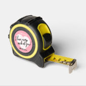 Mètre Ruban Amour Drôle Par Le Coeur Inch (Angle)