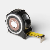 Mètre Ruban Amusant Pun mignon Ours Polaire Nom des enfants (Angle)