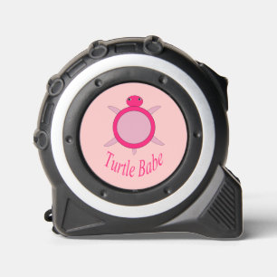 Mètre Ruban Bébé Tortue rose mignonne