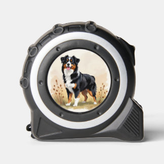 Mètre Ruban Berger australien Tricolore noir Chien australien