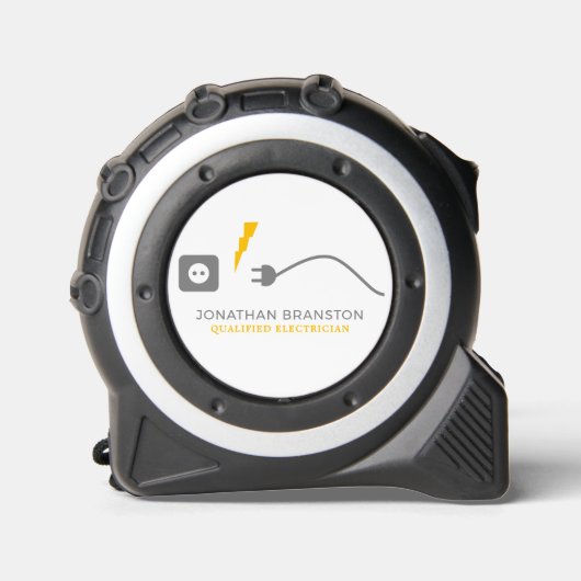 Mètre Ruban Câble électrique, Electricien (Recto)