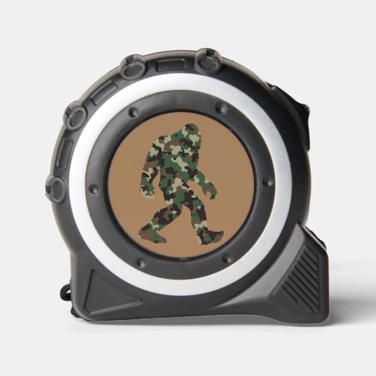 Mètre Ruban Camo Bigfoot Sasquatch (Recto)
