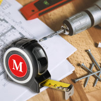 Ceinture d'outil de bricolage personnalisées Red W