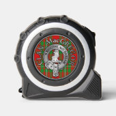 Mètre Ruban Clan MacGregor Crest & Tartan (Recto)