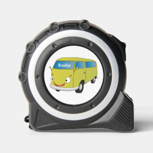 Mètre Ruban Classic lime green van cartoon