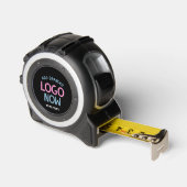 MÈTRE RUBAN CLIENT SIMPLE CONTEMPORAIN PROPRE NOIR MODE (Angle)