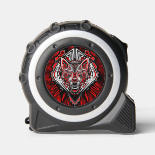 Mètre Ruban Conception de totem tribal Haida Loup
