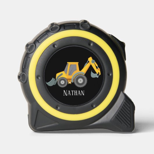 Mètre Ruban Cool enfants garçons creuser la construction (Recto)