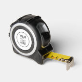 Mètre Ruban Custom Logo Tape Measure | Personalized Retractabl (Angle)