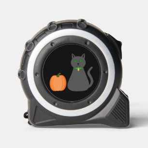 Mètre Ruban Cute Halloween Chat et Citrouille