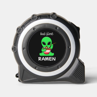 Mètre Ruban Cute Kawaii Alien manger Ramen