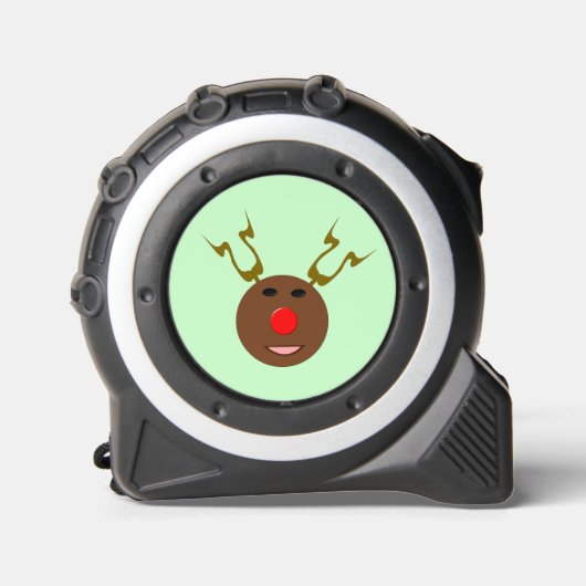 Mètre Ruban Cyber rennes de Noël (Recto)