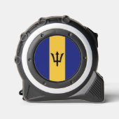 Mètre Ruban Drapeau de la Barbade (Recto)