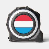 Mètre Ruban Drapeau du Luxembourg (Recto)