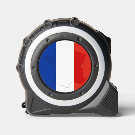 Mètre Ruban drapeau français (Recto)