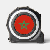 Mètre Ruban drapeau marocain (Recto)