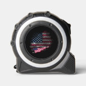 Mètre Ruban Drapeau USA (Recto)