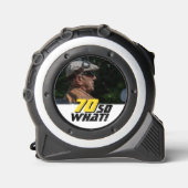 Mètre Ruban Drôle 70 Alors Quel Devis Photo 70e Anniversaire (Recto)