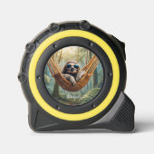 Mètre Ruban Drôle paresse avec lunettes de soleil dans un hama (Recto)