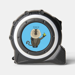 Mètre Ruban Drôle singe-singe macaque à queue de lion