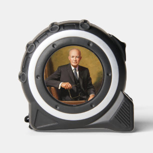 Mètre Ruban Dwight Eisenhower Président Portrait de la Maison