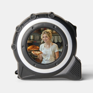 Mètre Ruban Eating Pizza Photo Personalize Customize