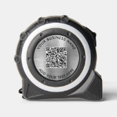 Mètre Ruban Entreprise QR Code Silver (Recto)