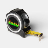 Mètre Ruban Équitable Vibes du Beat of DJ Music (Angle)