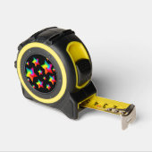 Mètre Ruban Étoiles arc-en-ciel tourbillonnant (Angle)