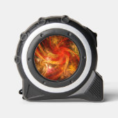 Mètre Ruban Firestorm Nova Art Abstrait (Recto)