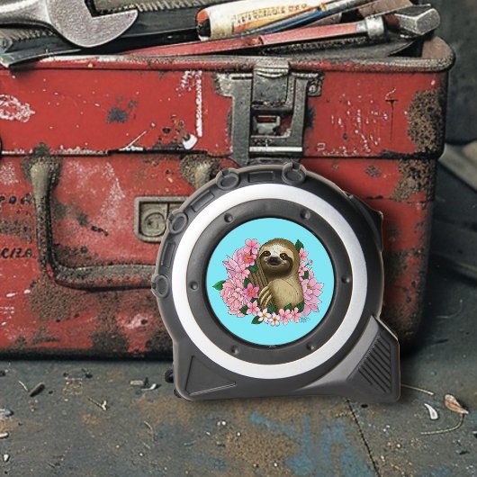 Mètre Ruban Fleurs roses parentes