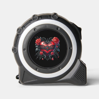 Mètre Ruban Gothic Heart Valentine Tape Measure