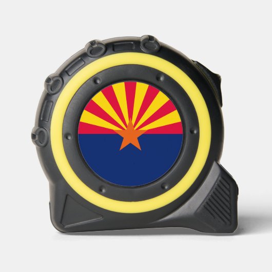 Mètre Ruban Graphique Drapeau dynamique de l'état de l'Arizona (Recto)