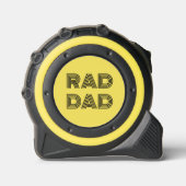 Mètre Ruban Gras moderne Retro Rad Papa (Recto)