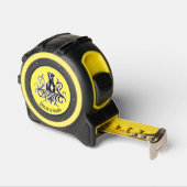 Mètre Ruban Great Dane et texte personnalisé (Angle)